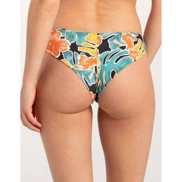 Volcom Other - NEW Volcom Womens Medium Take It Easy Cheekini Bikini Bottom Cheeky Fit Swimwear